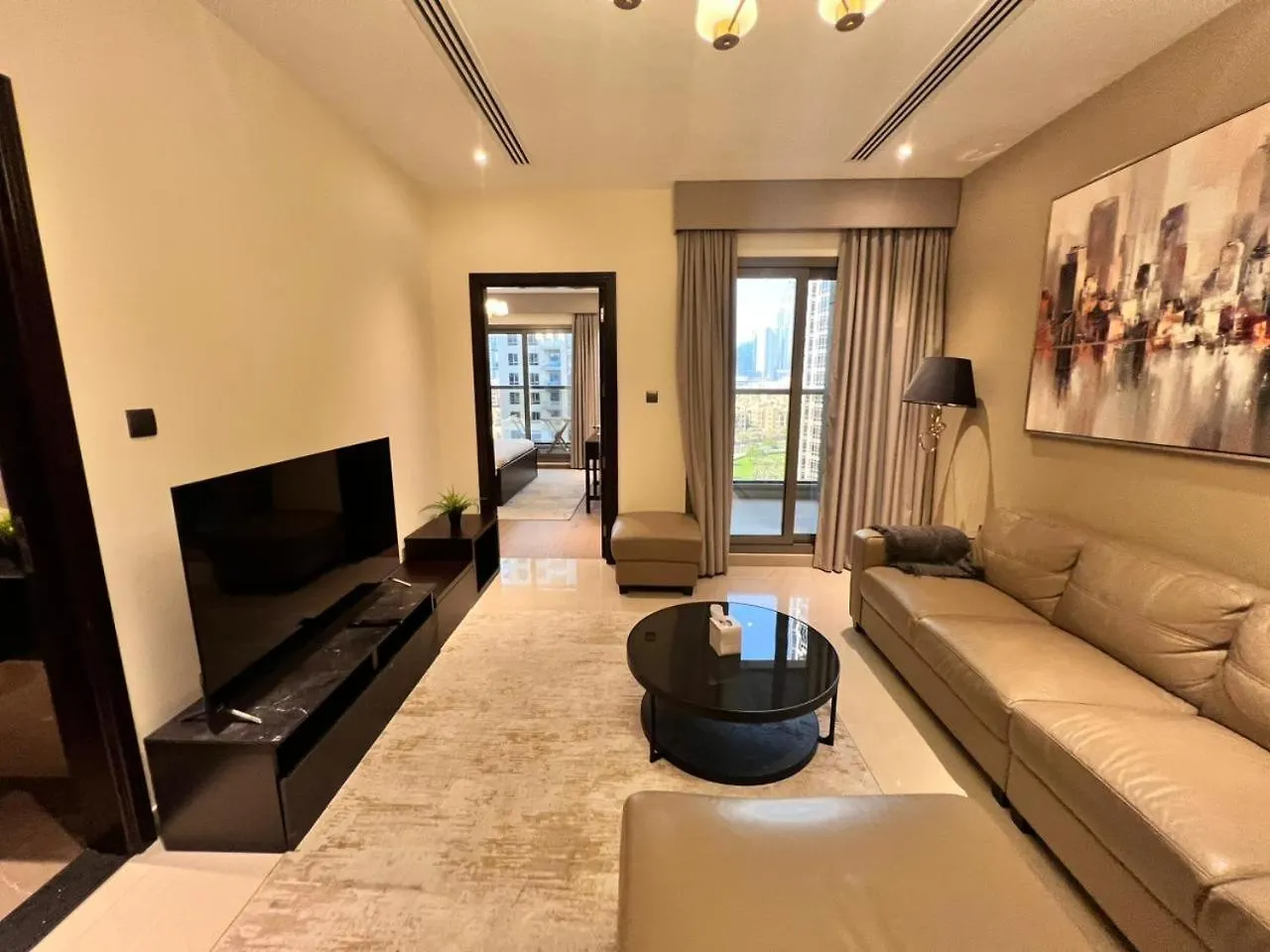 Downtown Burj View Elite Residency 1Br & Hall Дубай Апартаменты